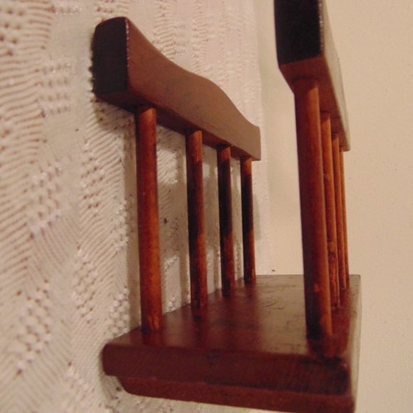 Vintage Wood Napkin Holder, Kitchen Table - Picture 5 of 5